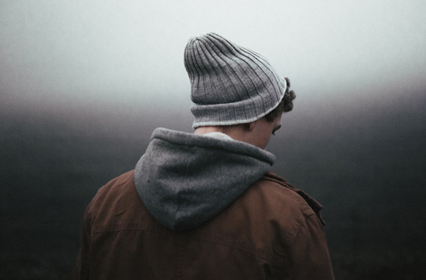 Juvenile Arrest - Back Of Teenage Boy With Beanie