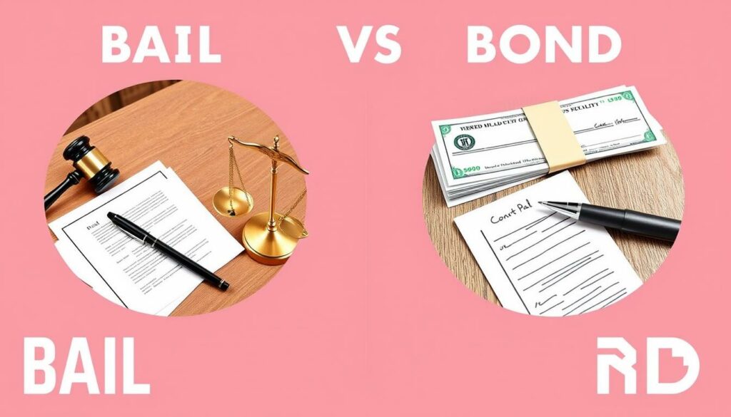 Armstrong bail bonds what is the difference between bail and bond 