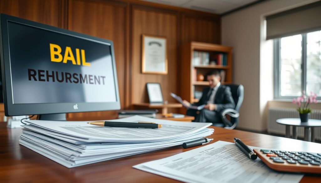 Bail money reimbursement process