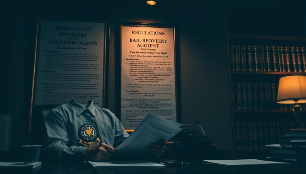 bail recovery agent regulations california