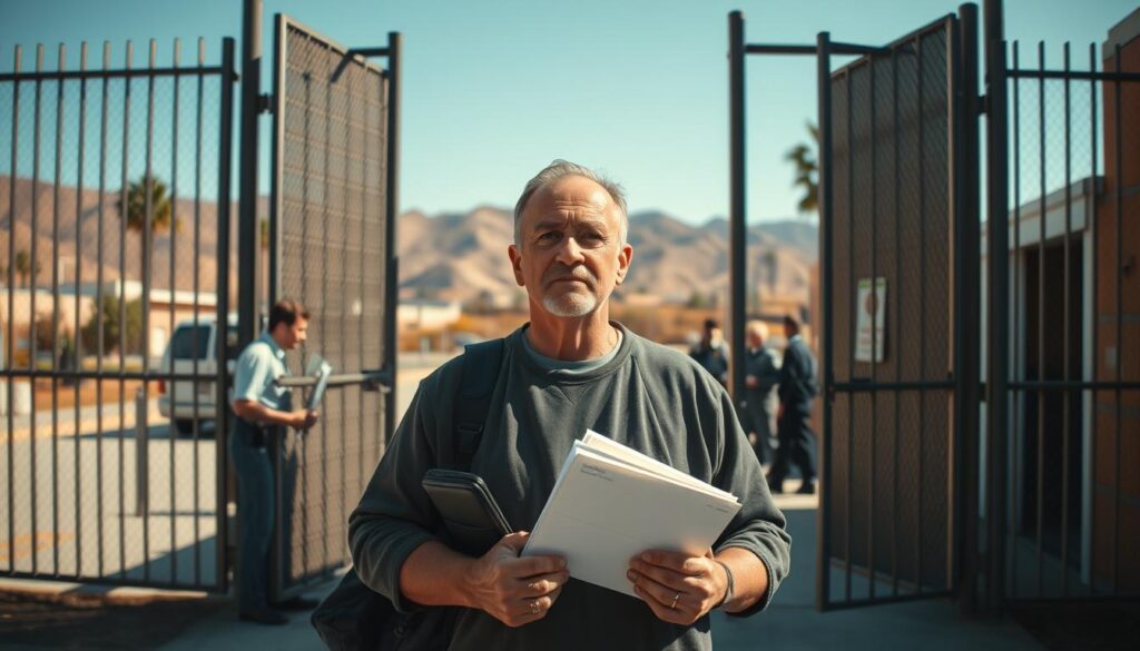 securing release from jail in California